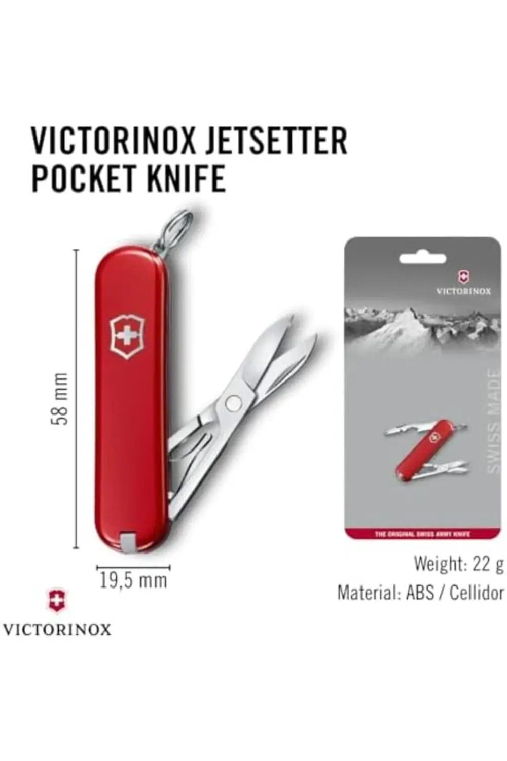 trendyvision 0.6263 Jetsetter Çakı, Kırmızı buyflicker 395519