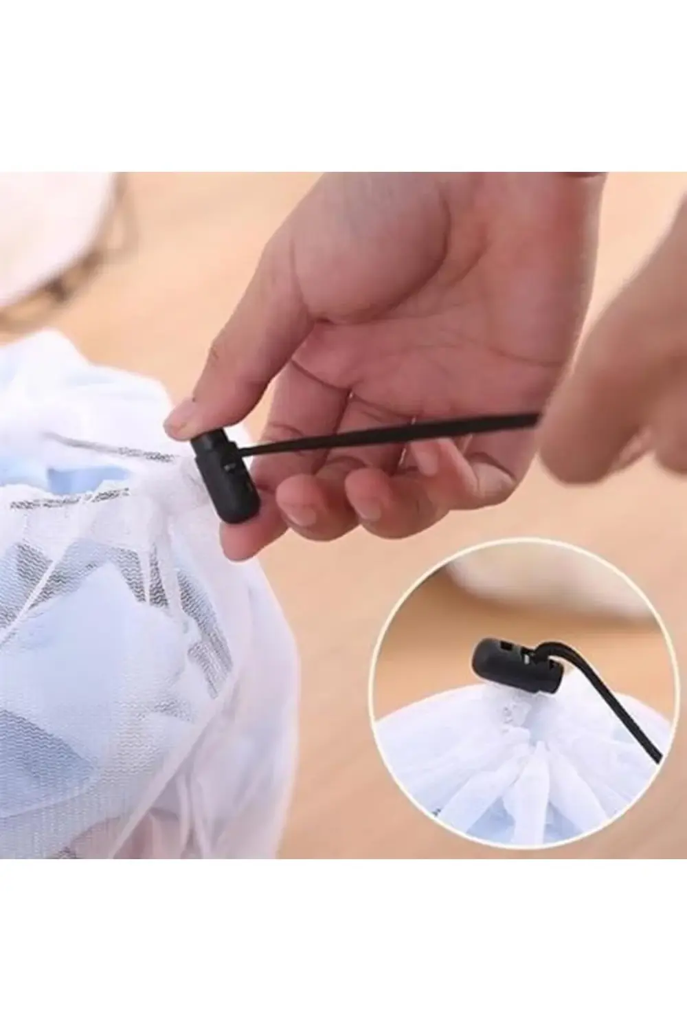 trendyvision 1 Adet File Çamaşır Torbası Hassas Yıkama Filesi Yor