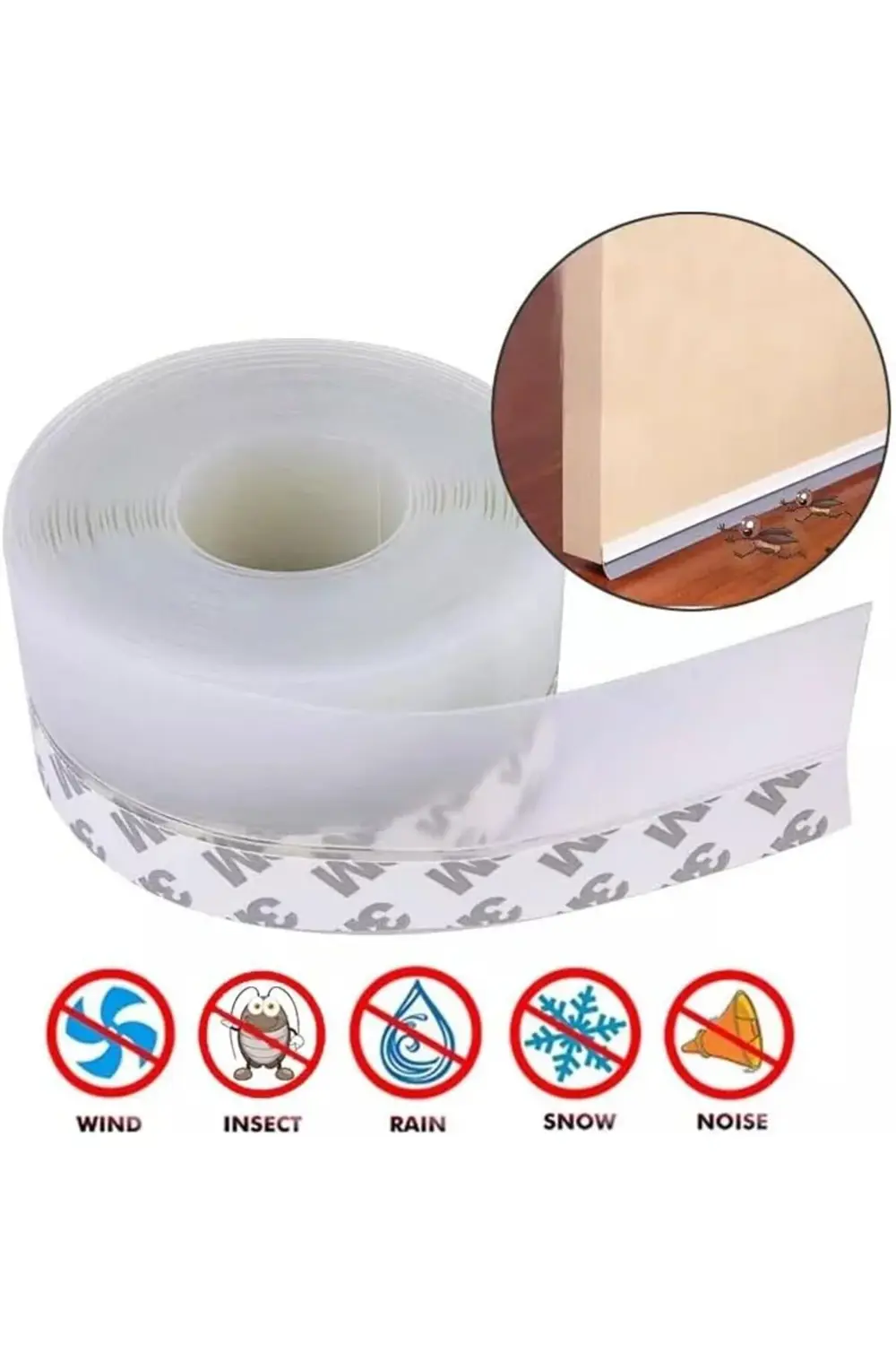 trendyvision 10 Metre Kapı Ve Pencere Bandı, Kendinden Yapışkanlı