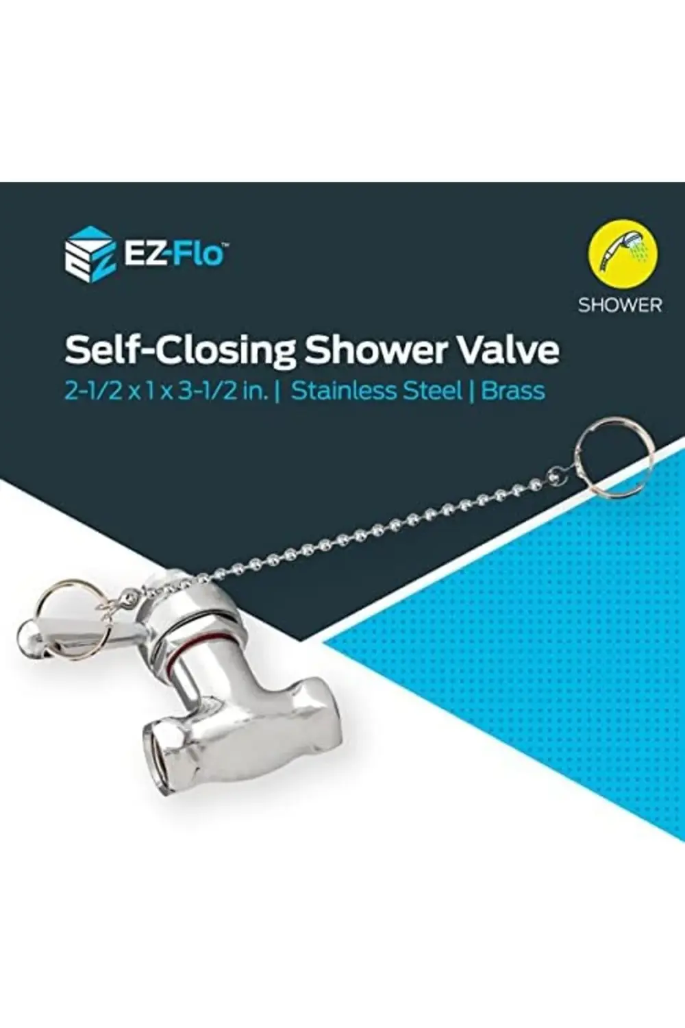 trendyvision 10789 Self-Closing Pull Chain Shower Valve buyflicke