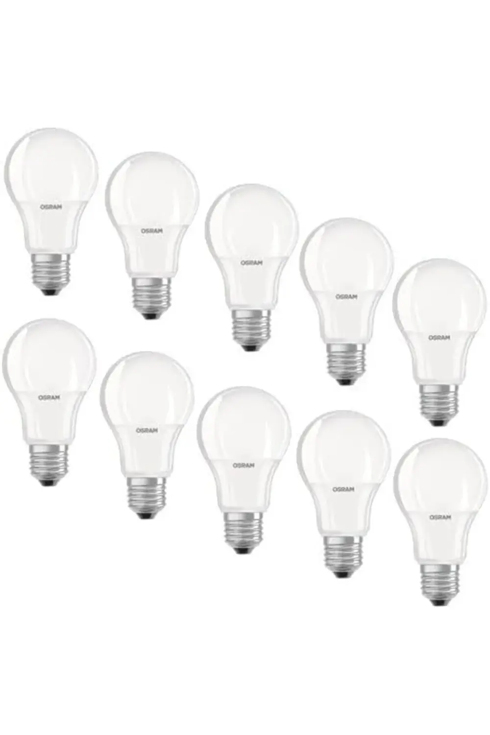 trendyvision 10'lu Led Value CLA60 8.5W 827 2700K Sarı E27 LED Am