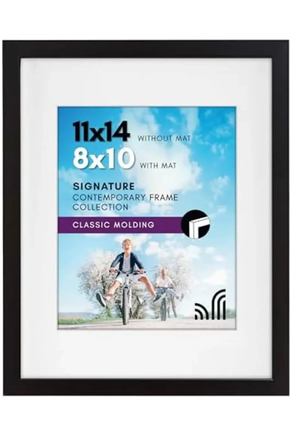 trendyvision 11 x 14 çerçeve, ahşap, Siyah, 11x14 inch buyflicker