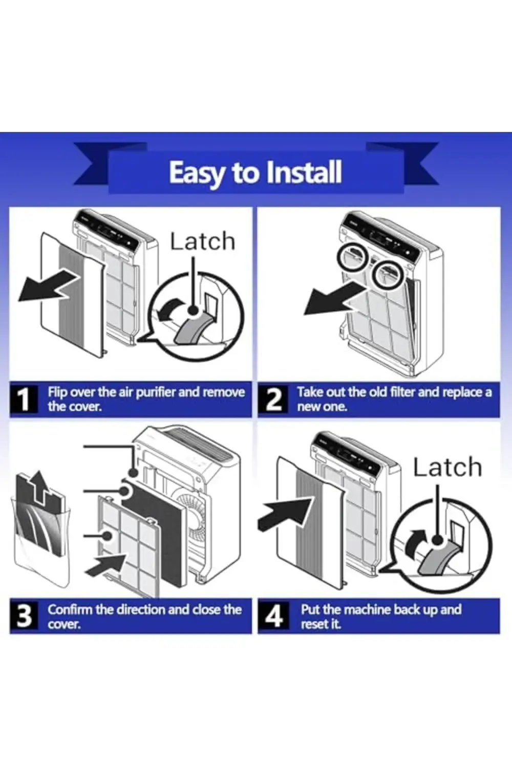 trendyvision 115115 Yedek Filtreler PlasmaW Hava Temizleyici C535