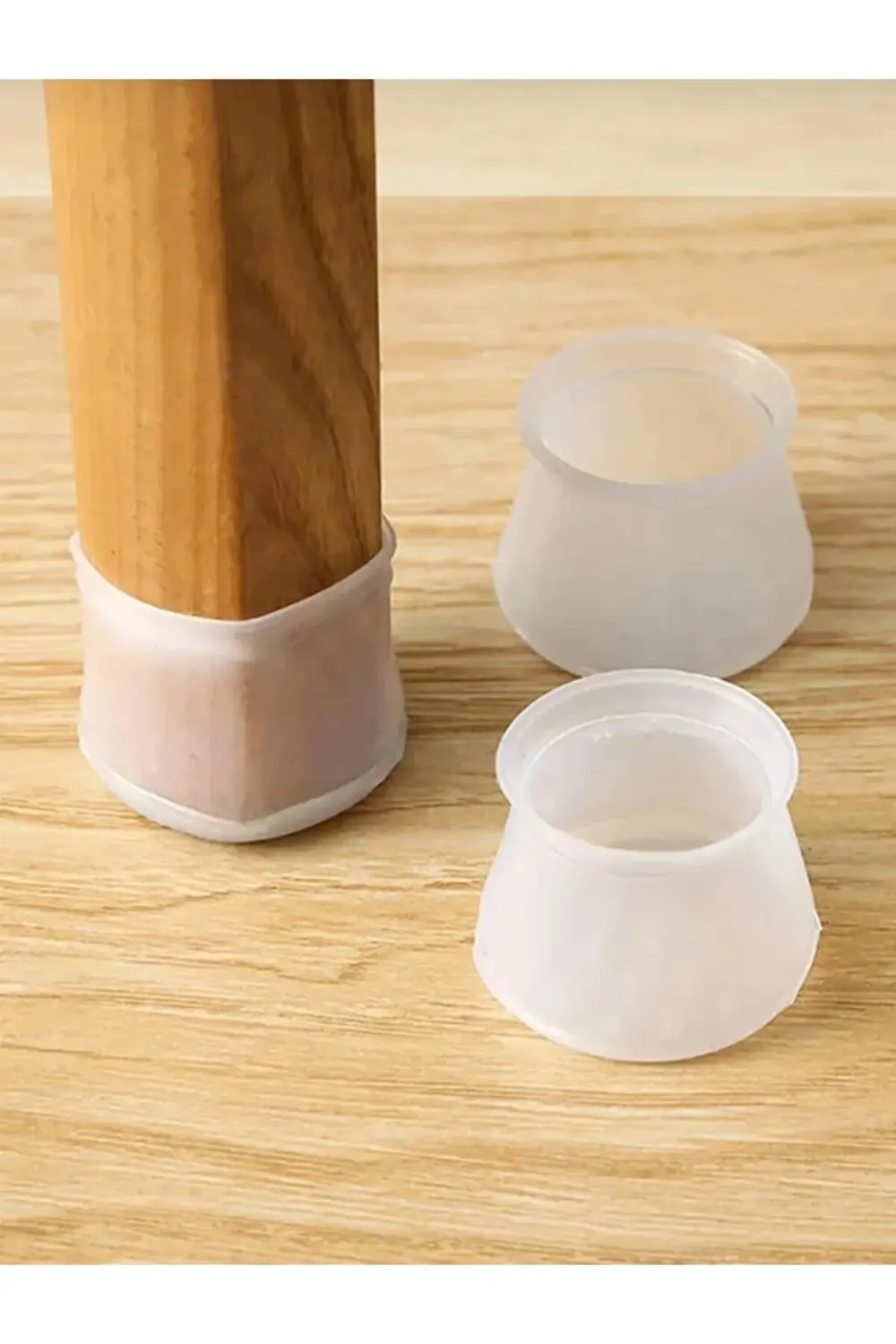 trendyvision 12 Adet Silikon Masa Ve Ayağı Için Kaydırmaz Yıkanab