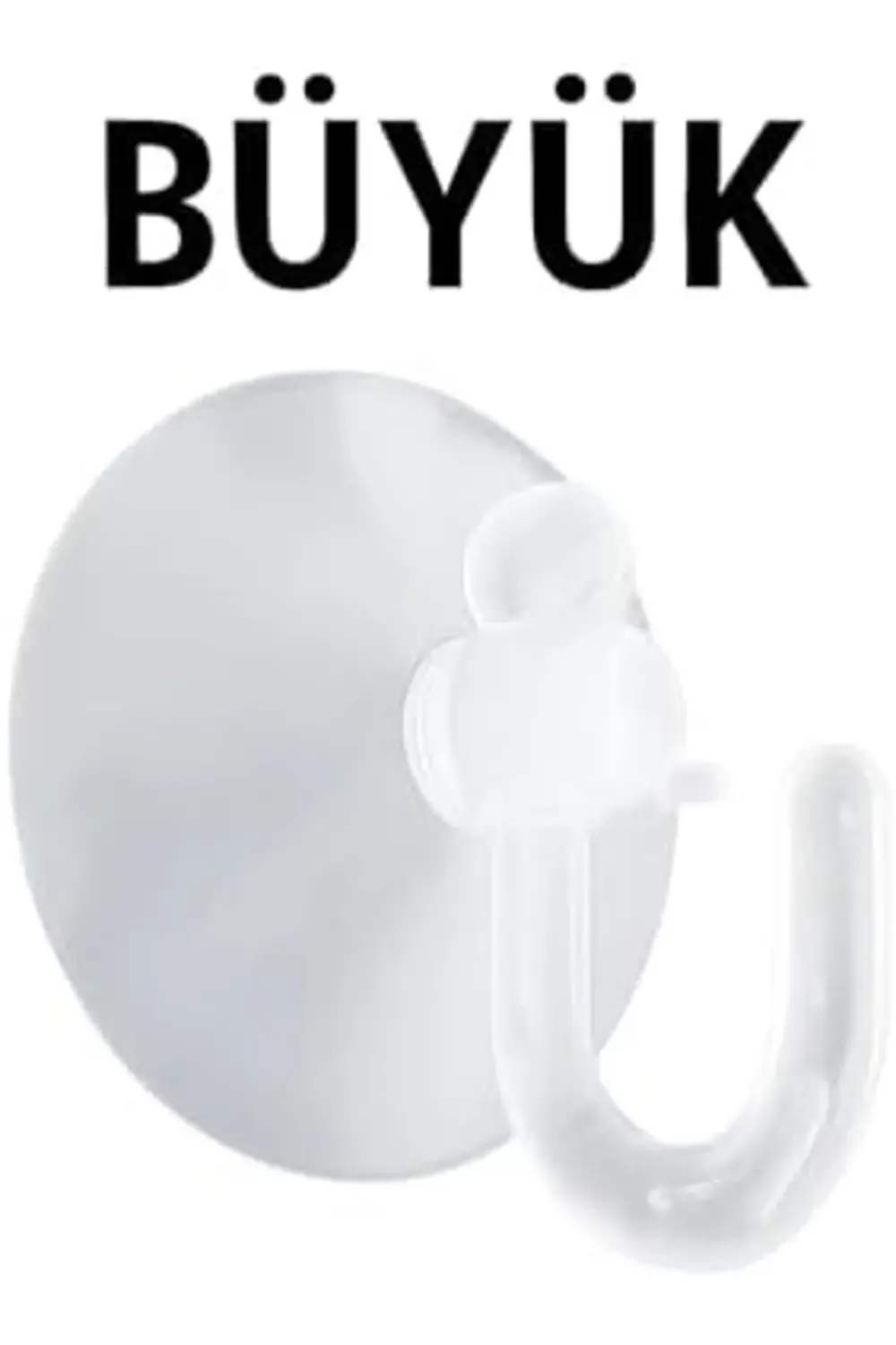 trendyvision 16 ’lı Şeffaf Kancalı Büyük Vantuz Seti – Işık Zinci