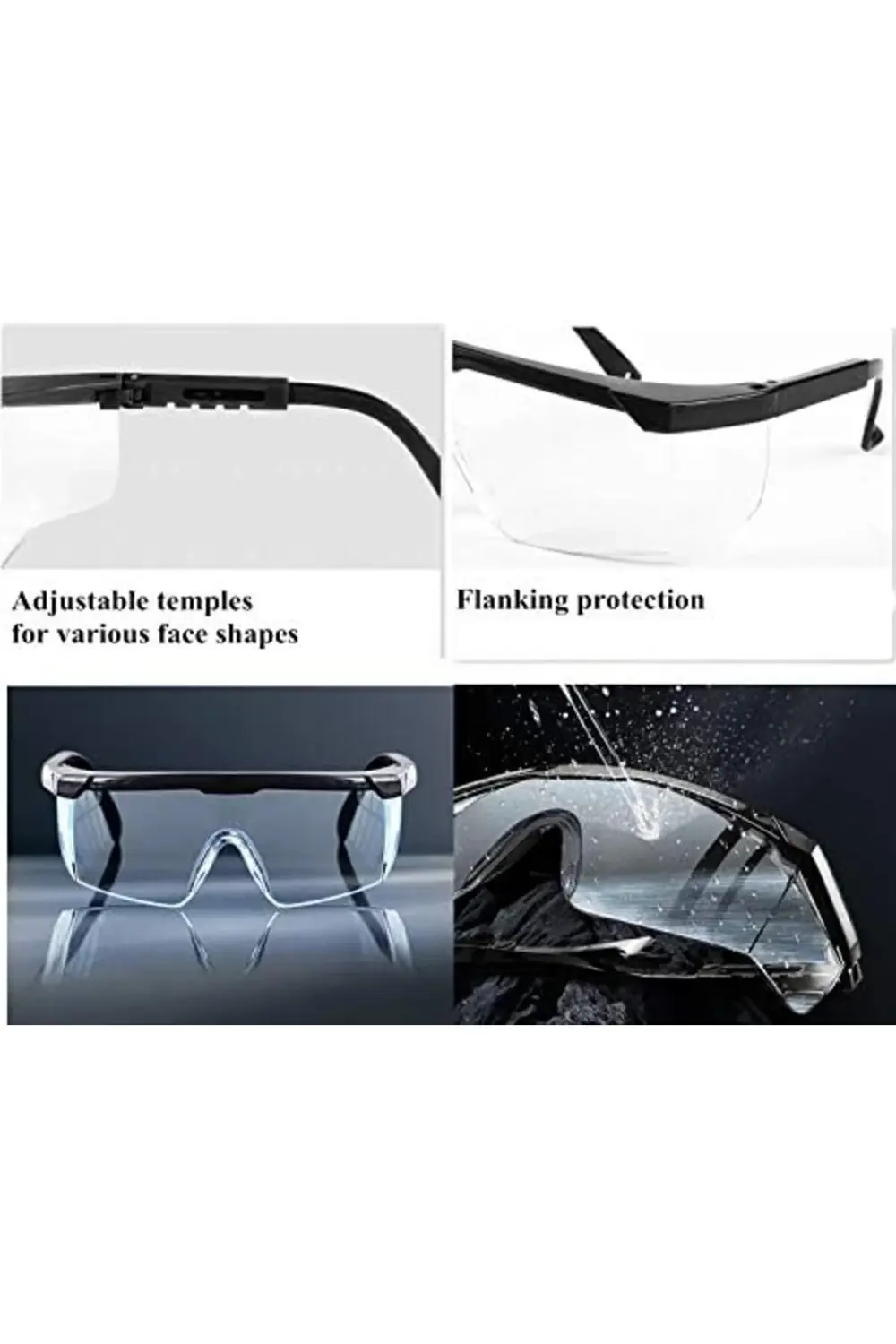 trendyvision 2 Paket S400 Güvenlik Gözlüğü Buğu Önleyici ve UV Ko