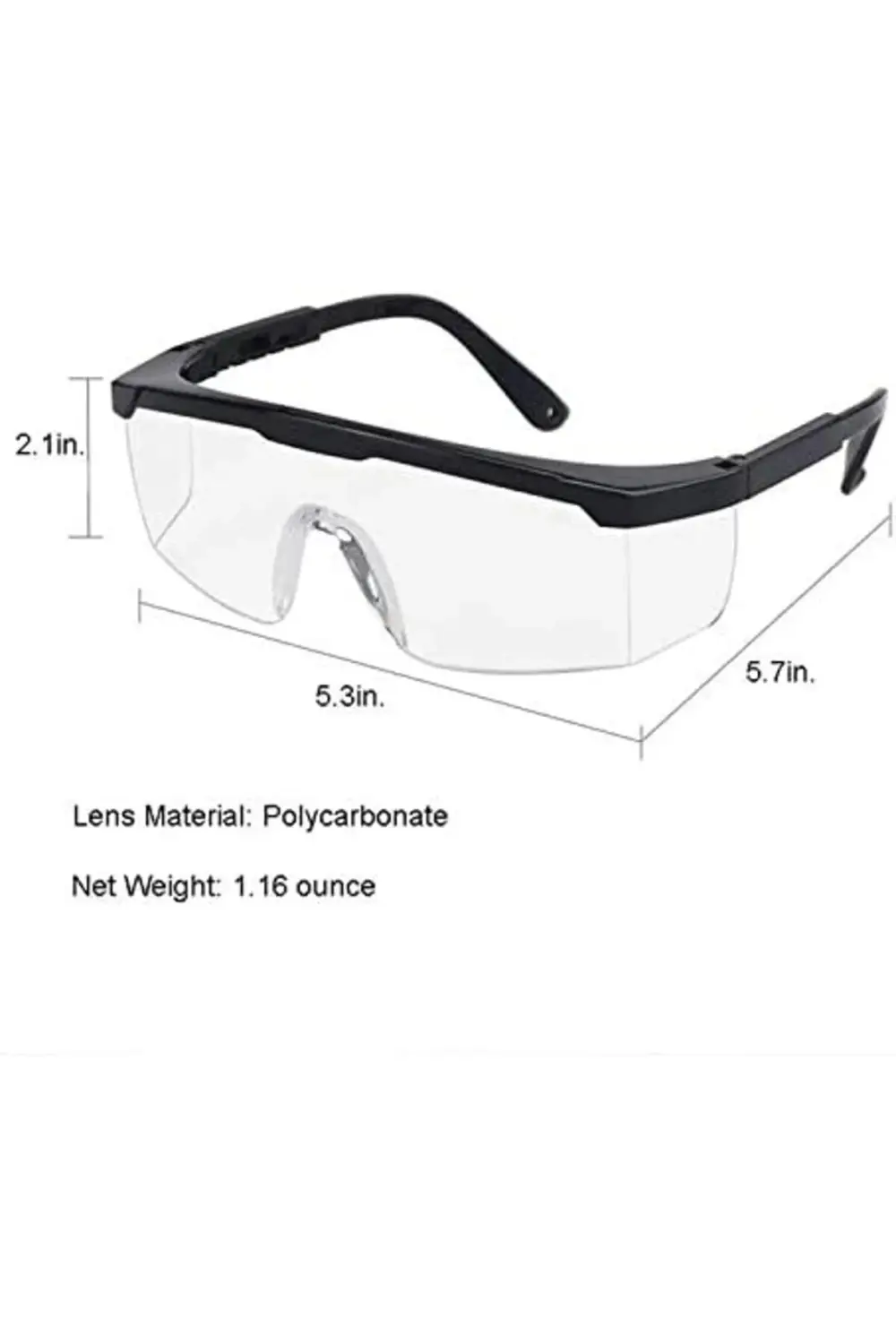 trendyvision 2 Paket S400 Güvenlik Gözlüğü Buğu Önleyici ve UV Ko