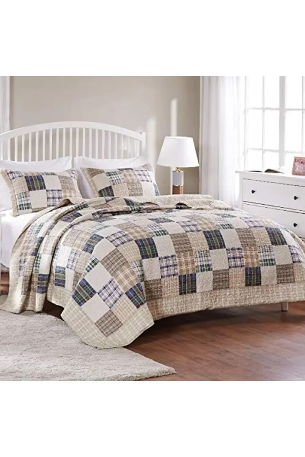 trendyvision 2 Parça Yorgan Seti, İkiz, Çok Renkli buyflicker 395