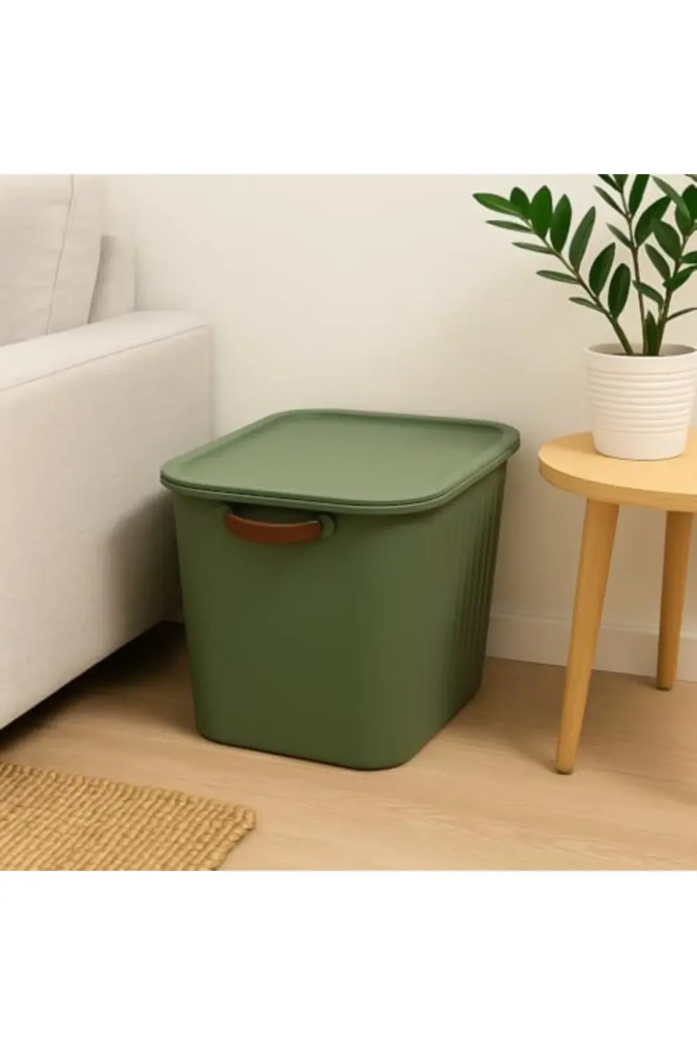 trendyvision 20LT Kapaklı Organizer Kutu – Dayanıklı Plastik Sakl