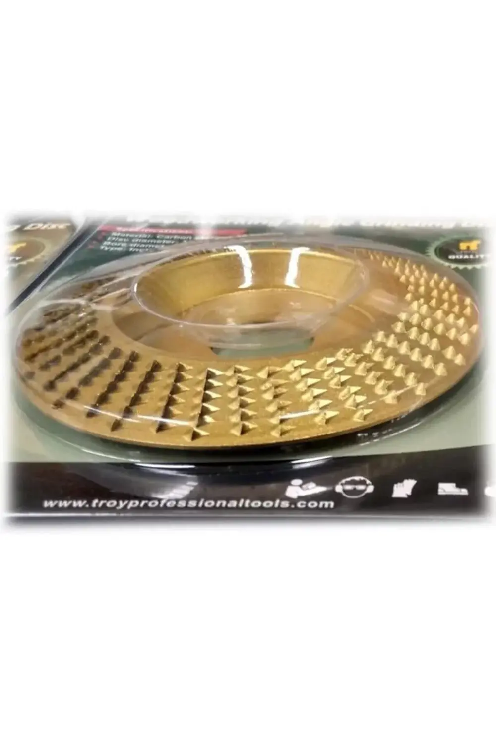 trendyvision 25076 Avuç Taşlama için Ahşap Aşındırıcı Disk, Trape