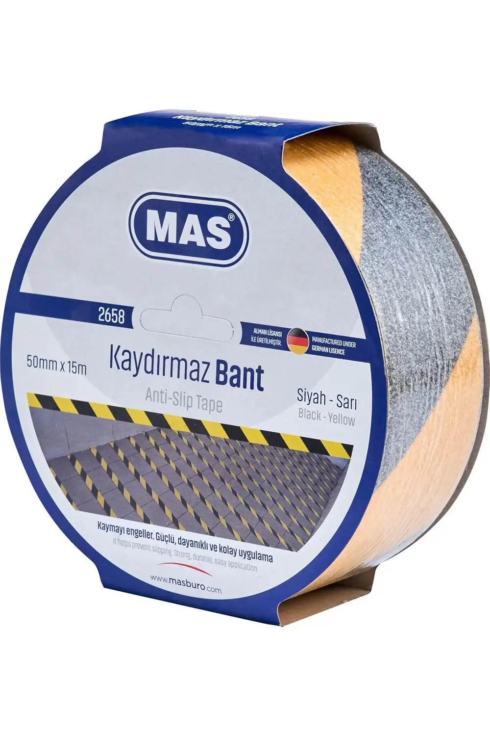 trendyvision 2658 Kaydırmaz Bant, Sarı & Siyah buyflicker 395519