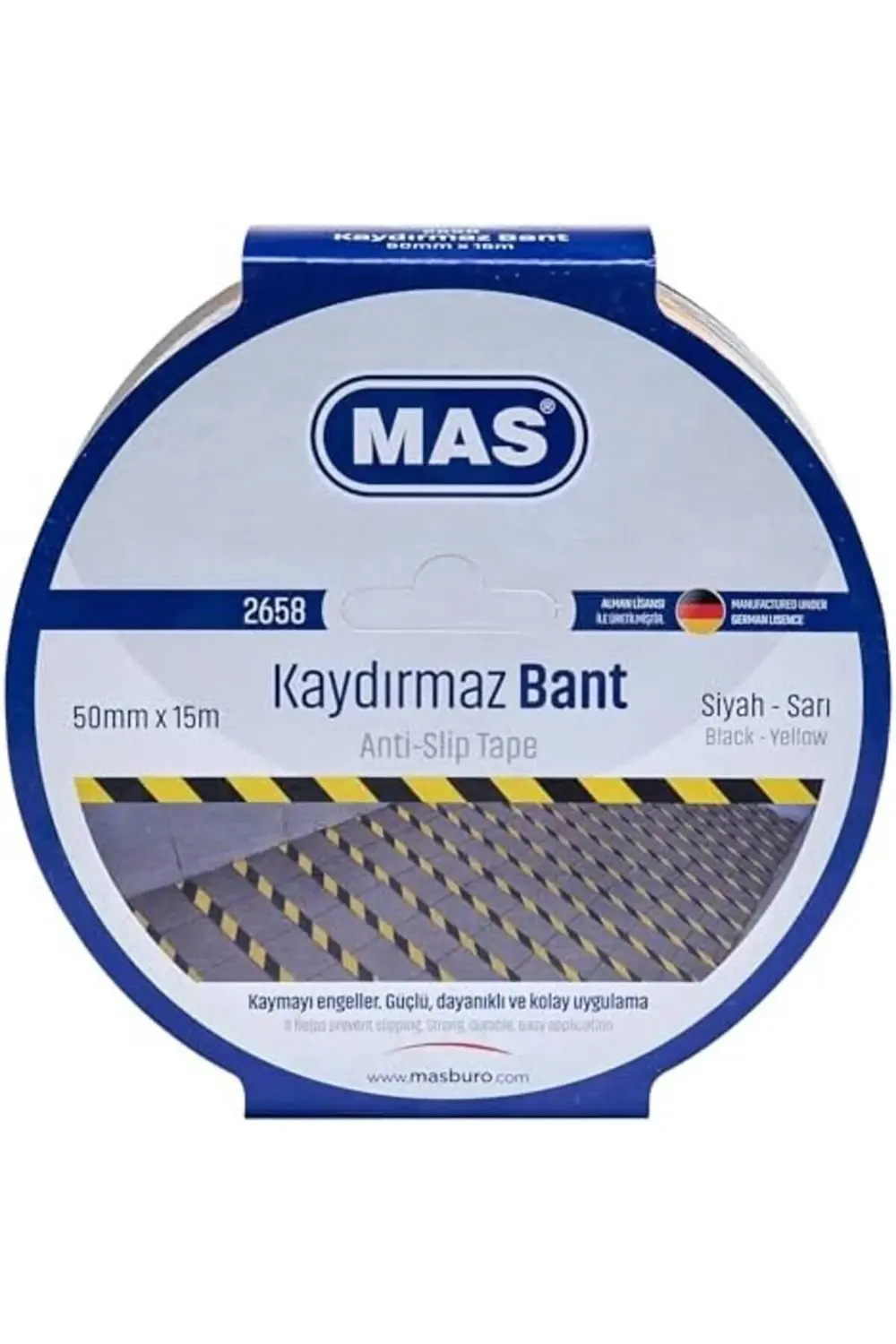 trendyvision 2658 Kaydırmaz Bant, Sarı & Siyah buyflicker 395519