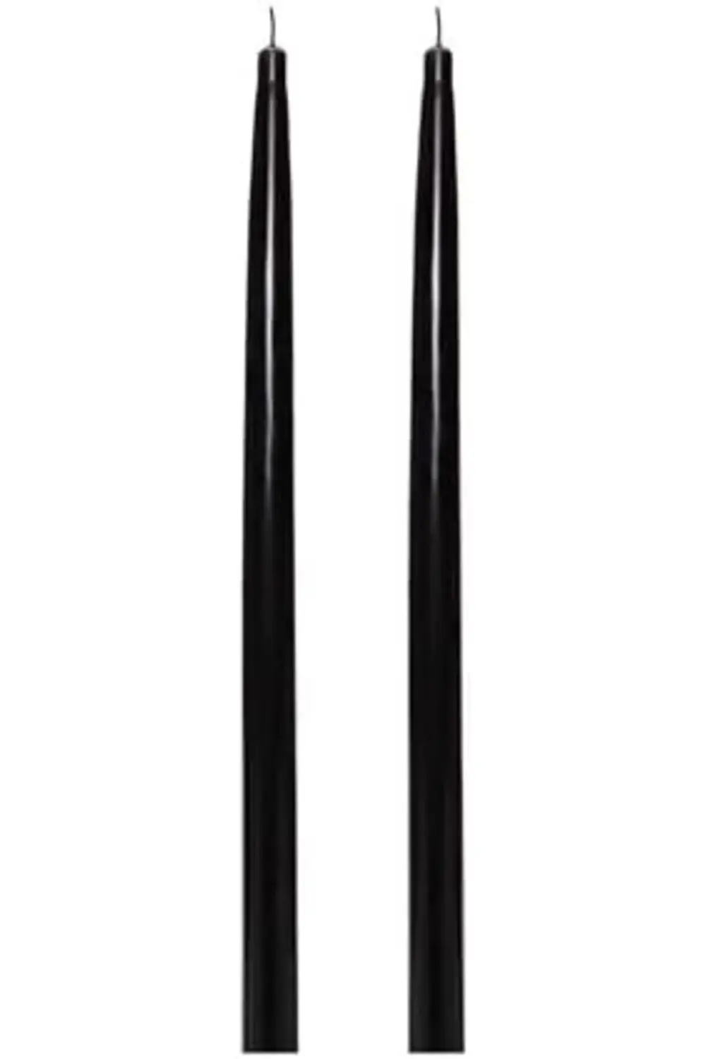 trendyvision 2'li Siyah Konik Şamdan Mum Seti buyflicker 395519