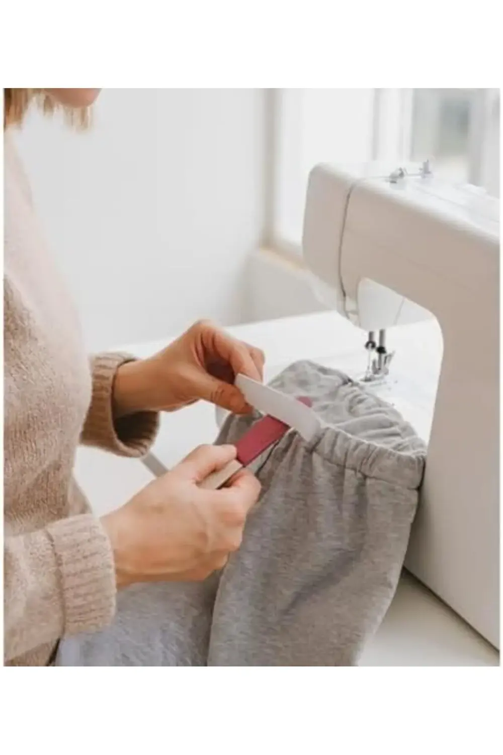 trendyvision 3 cm Genişlik – 10 Metre Beyaz Lastik Şerit | Esnek