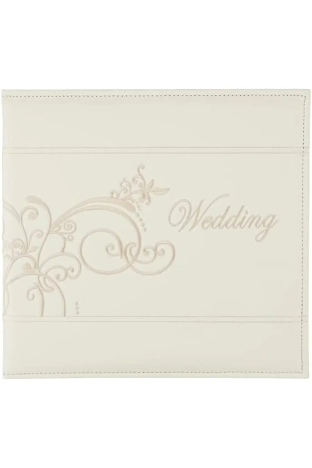 trendyvision 30,48 cm x 30,48 cm Albüm Düğün Albümü Kremsi beyaz