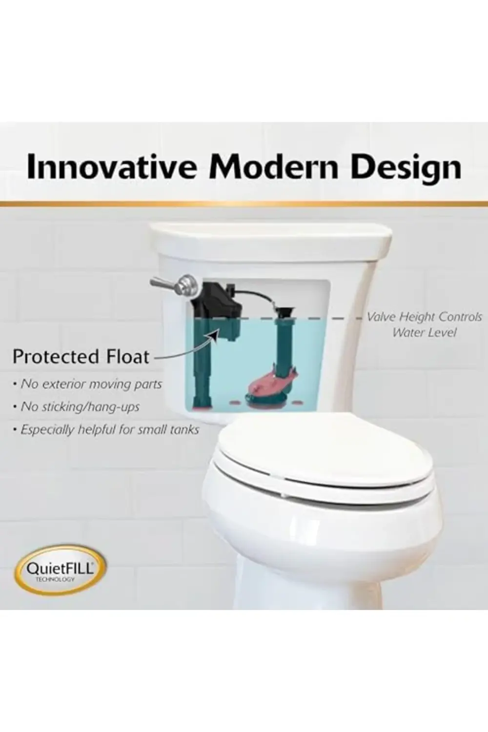 trendyvision 4010XP Tuvalet Tamir Takımı, Siyah buyflicker 395519