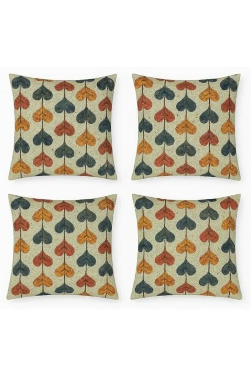 trendyvision 4’lü Dijital Baskılı Dekoratif Yastık Kılıfı Seti 45