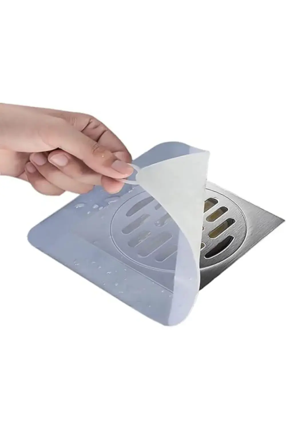 trendyvision 4'lü Silikon Tahliye Kapağı, Koku Önleyici Küvet Tık