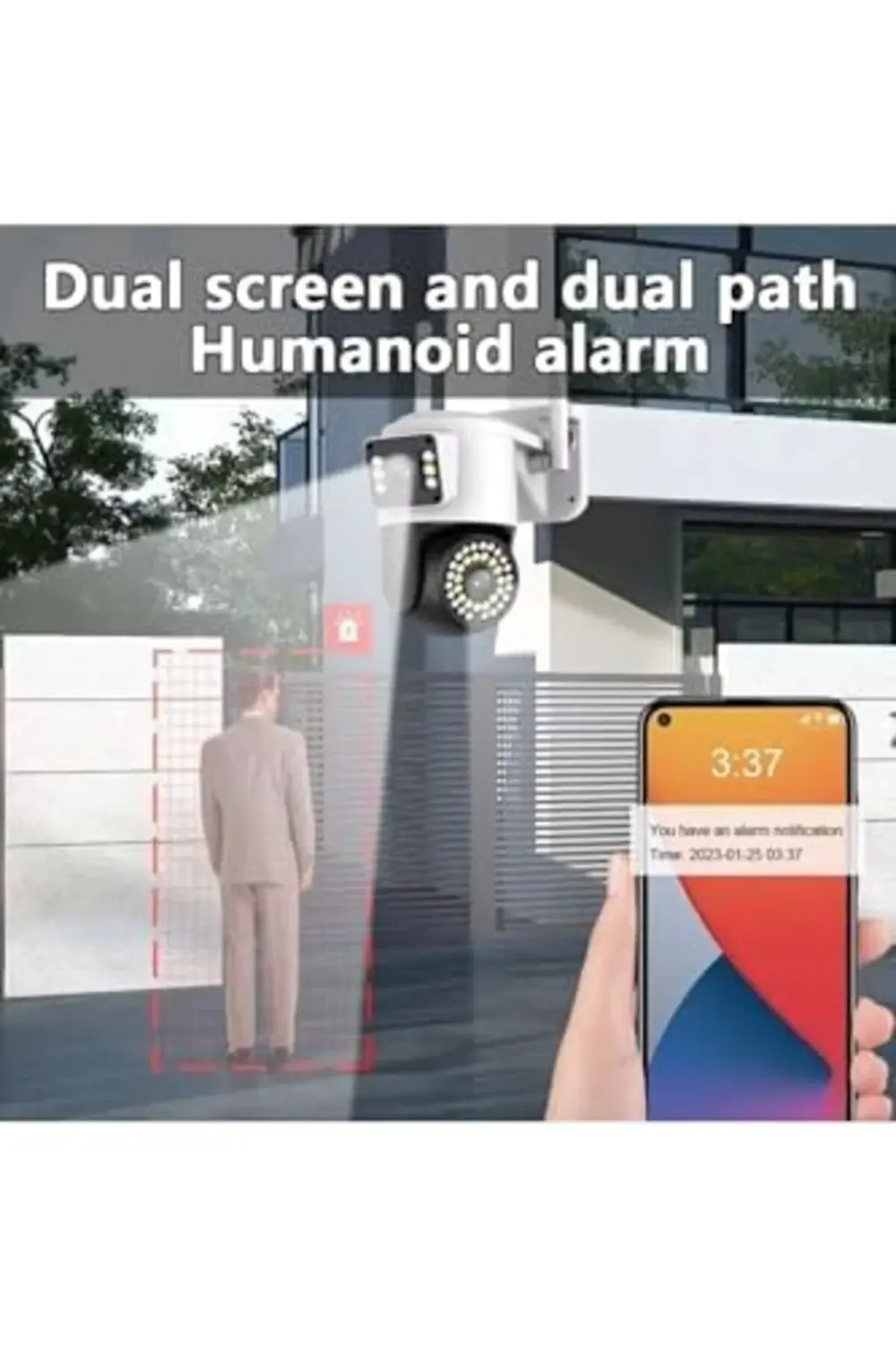trendyvision 4MP Yoosee Çift Lens IP Kamera - WIFI Açık Otomatik