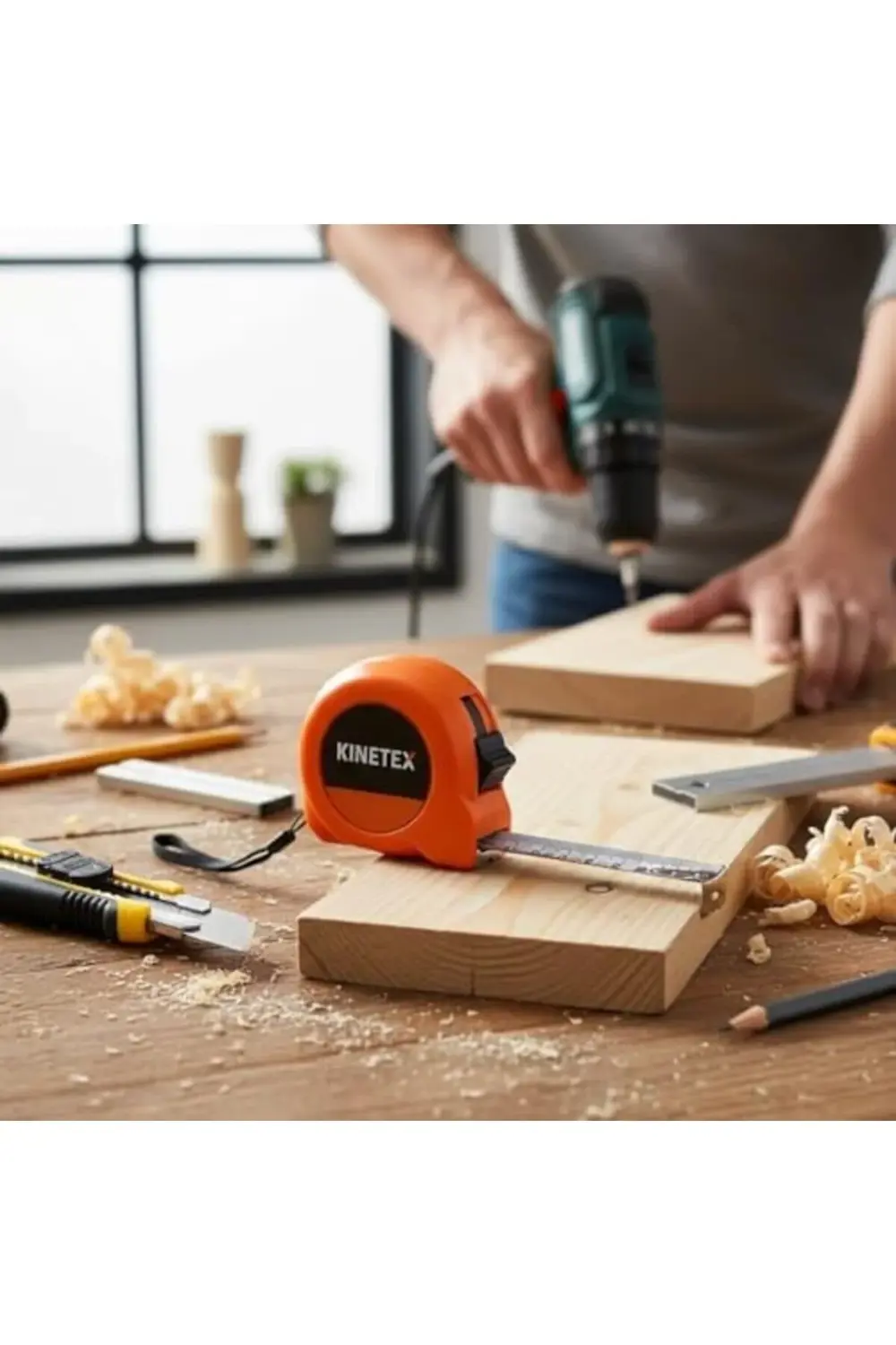 trendyvision 5 Metre Çelik Şerit Metre – 25 mm Genişlikte Dayanık