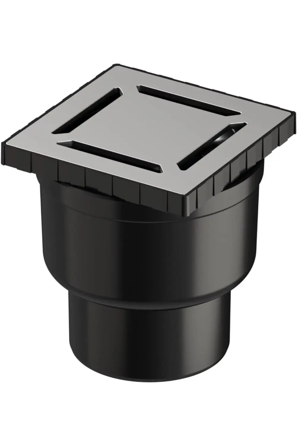 trendyvision 5608276 Duş Kanalı, Çıkışlı, 10x10 cm, DK 100 Kapak,