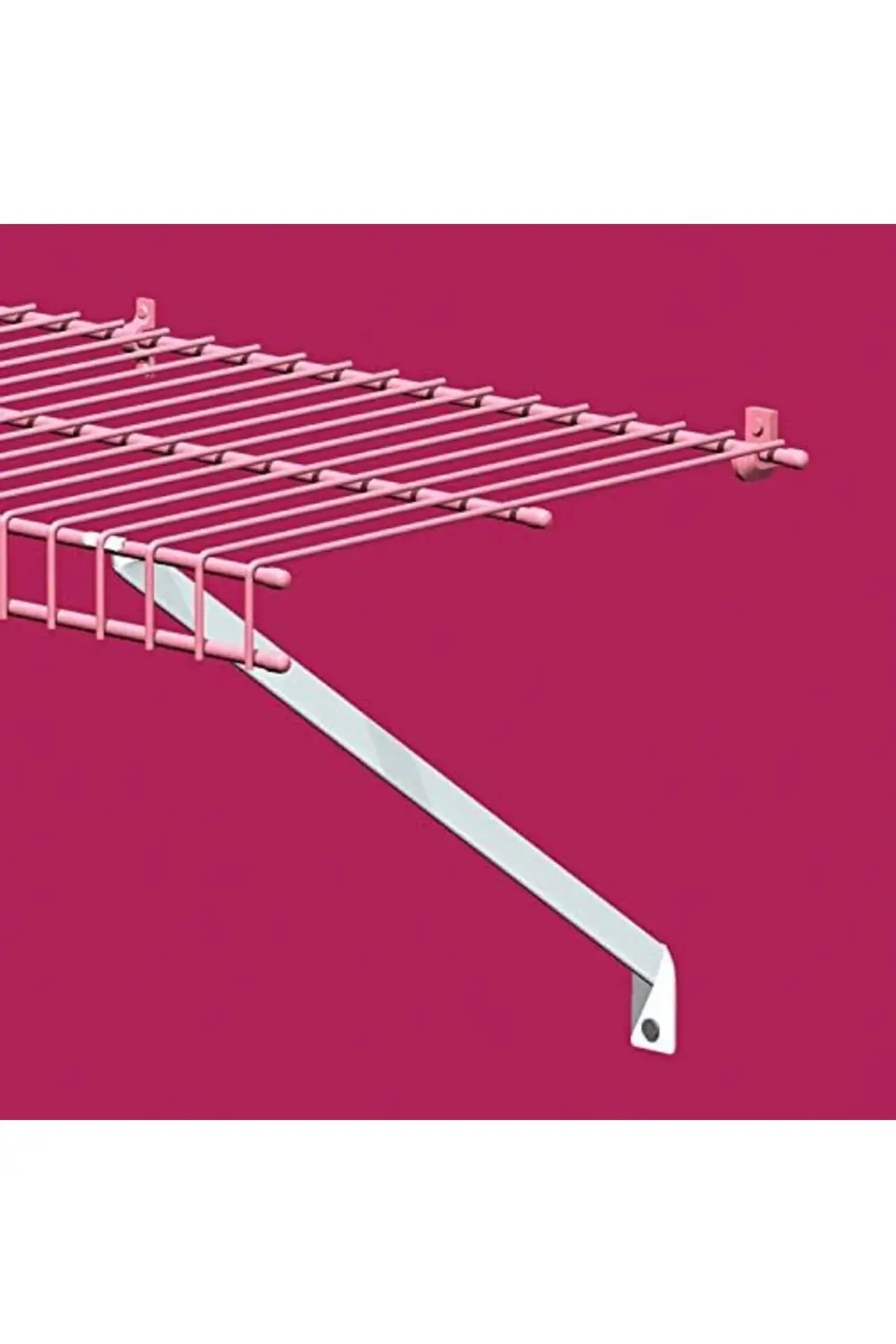 trendyvision 56606 Tel Raf için 12 İnç Destek Braketleri, 2'li pa