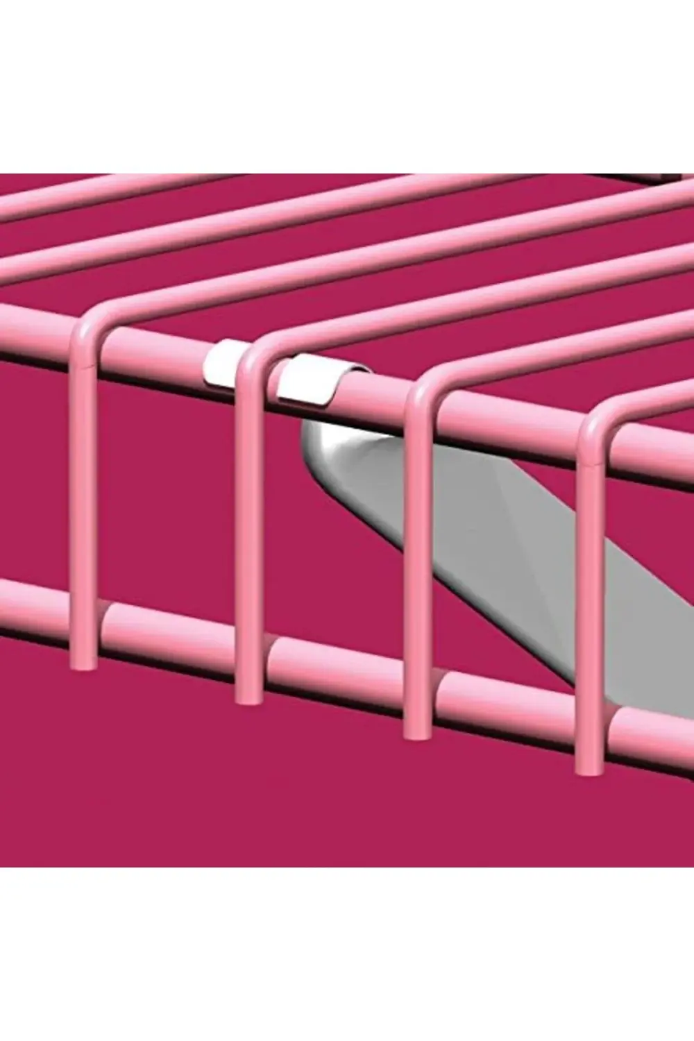 trendyvision 56606 Tel Raf için 12 İnç Destek Braketleri, 2'li pa