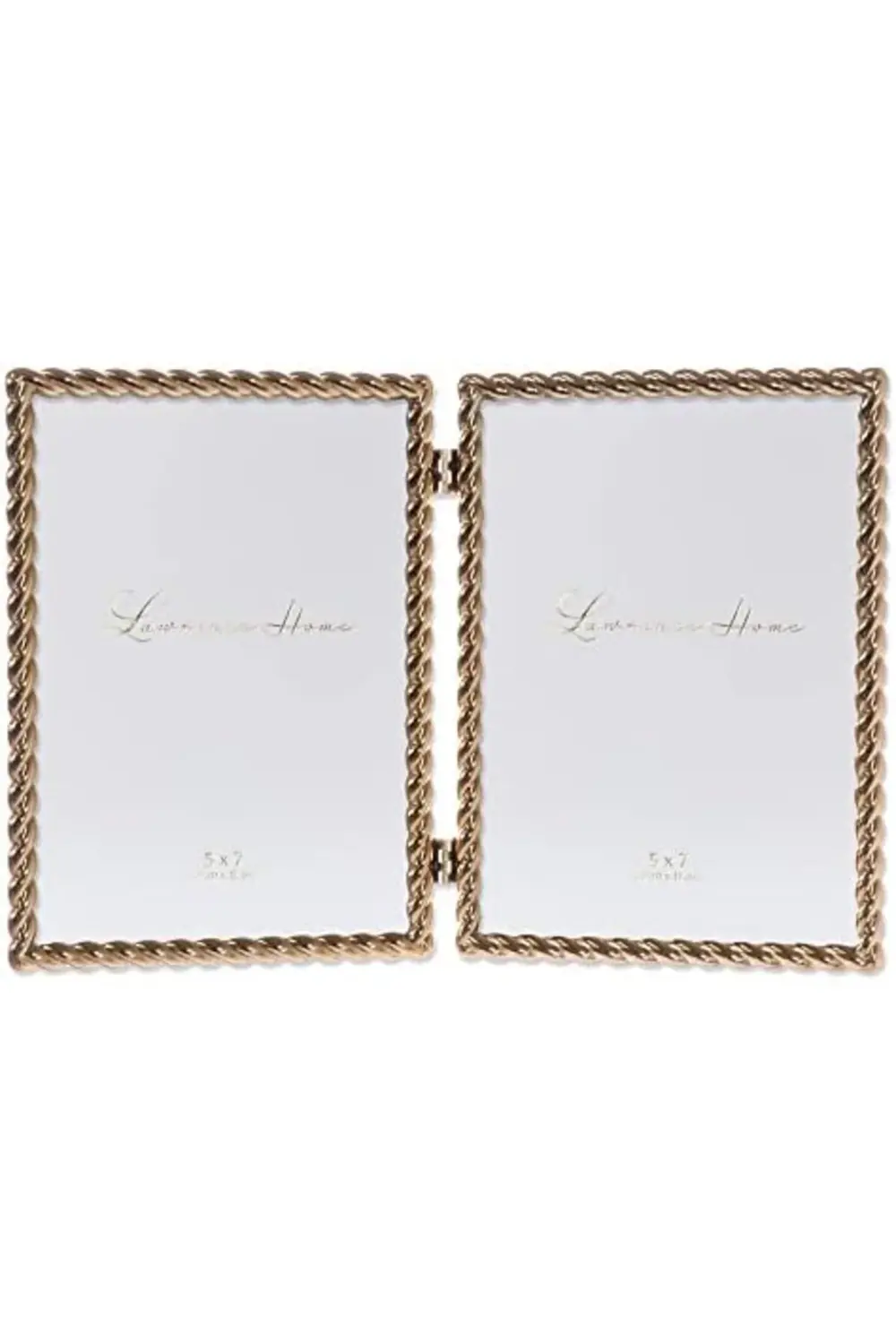 trendyvision 5x7 Menteşeli Çift Döküm Metal Resim Çerçeveleri, Al