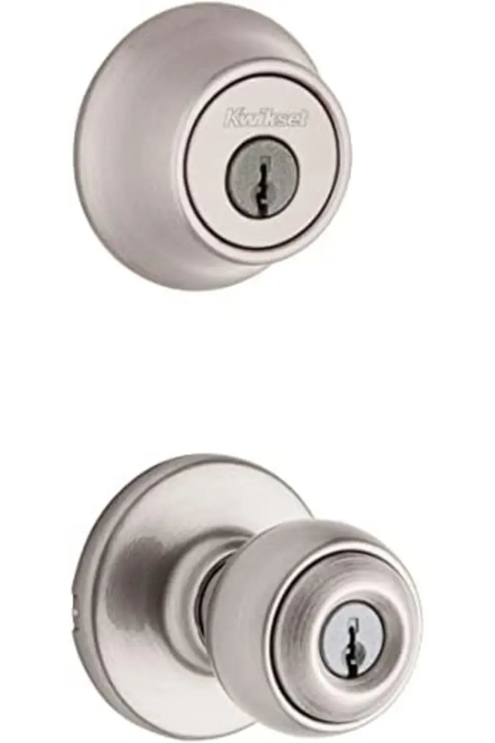 trendyvision 690 Polo Entry Knob and Cylinder Deadbolt Combo Pack