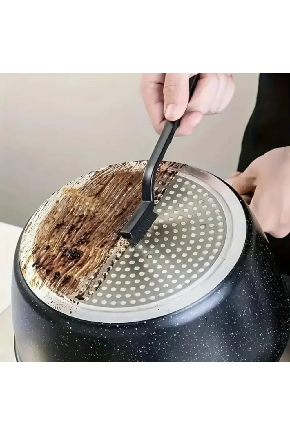 trendyvision 6'lı Mini Tel Fırça Seti Aspiratör Musluk Duşakabin