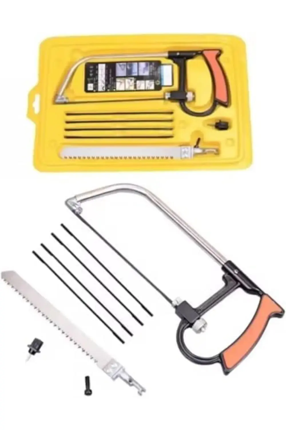 trendyvision 7 Parça Çok Amaçlı Kıl Testere Seti – Metal, Ahşap,