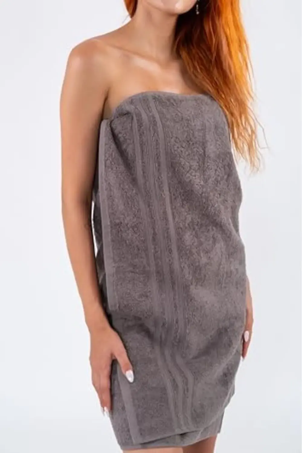 trendyvision 70X140 Banyo Havlusu (Gri) buyflicker 395519