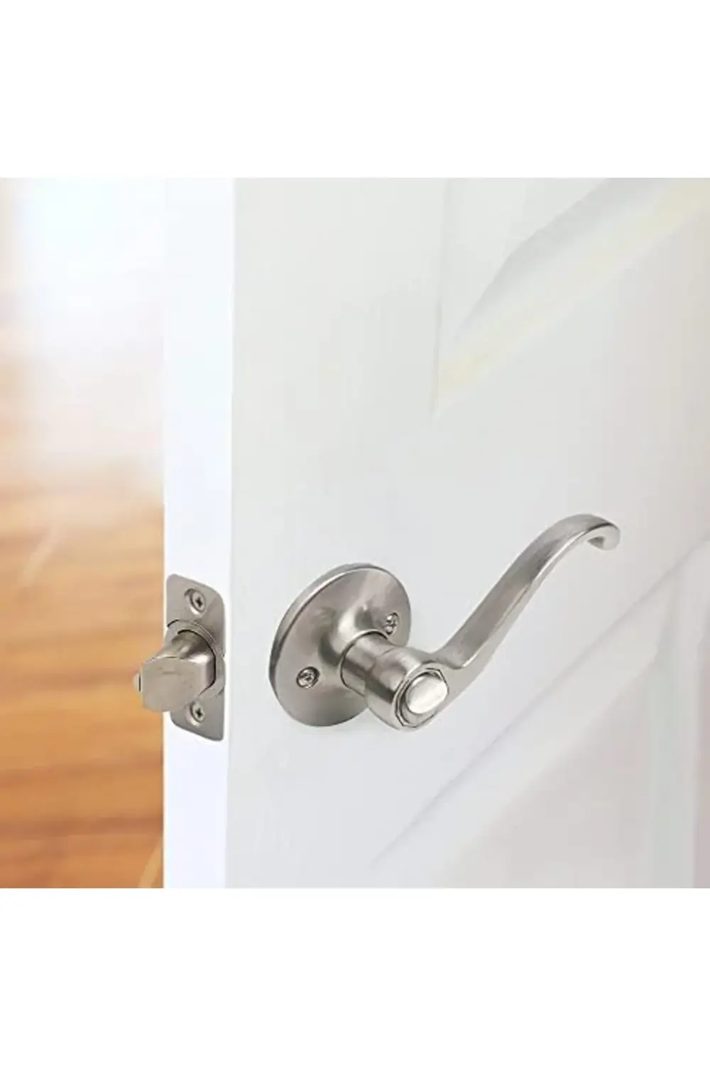 trendyvision 740399 Scroll Evrensel Mandal Gizlilik Kapı Kolu, Ni
