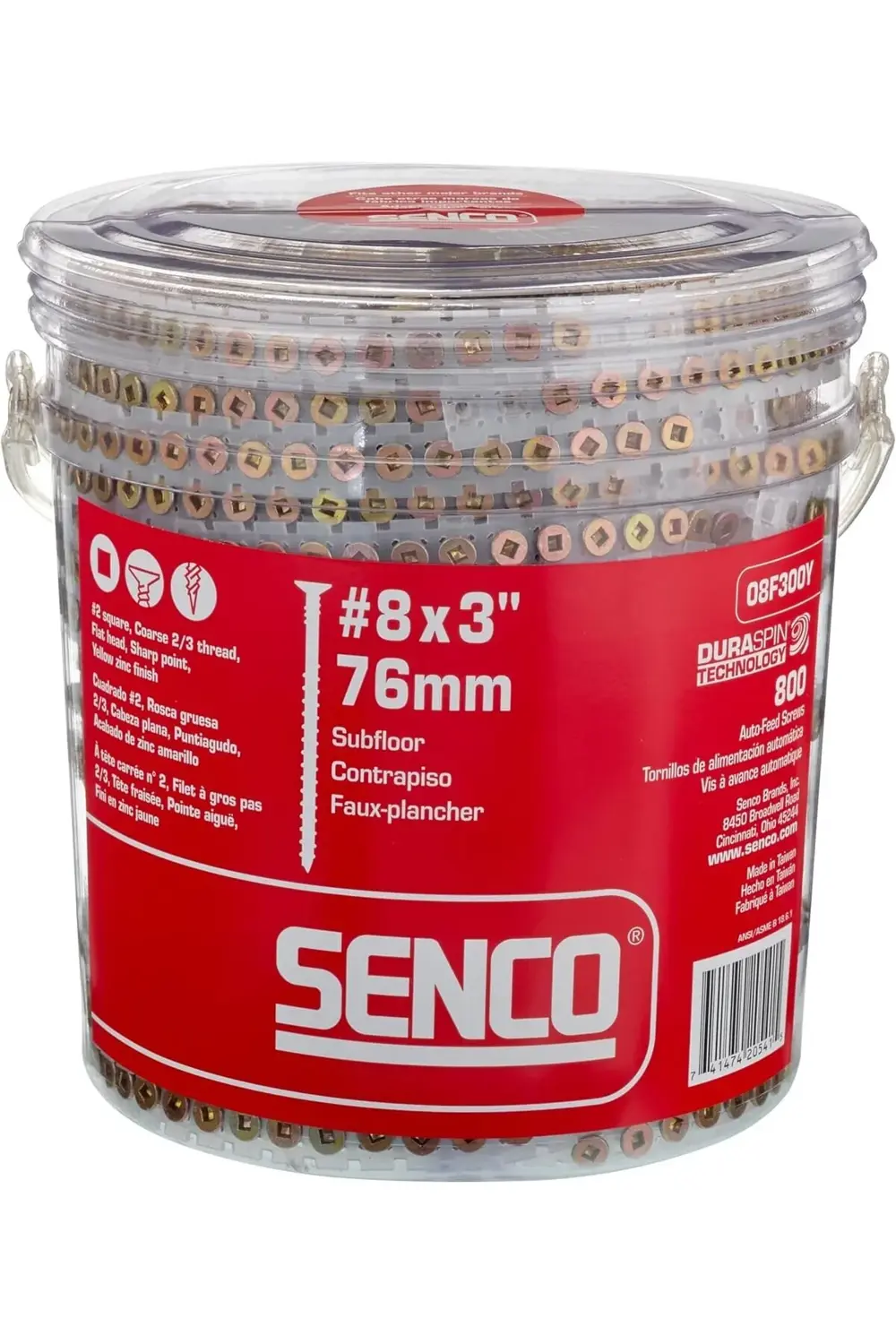 trendyvision (7.6cm) - Senco DuraSpin Collated Screws buyflicker