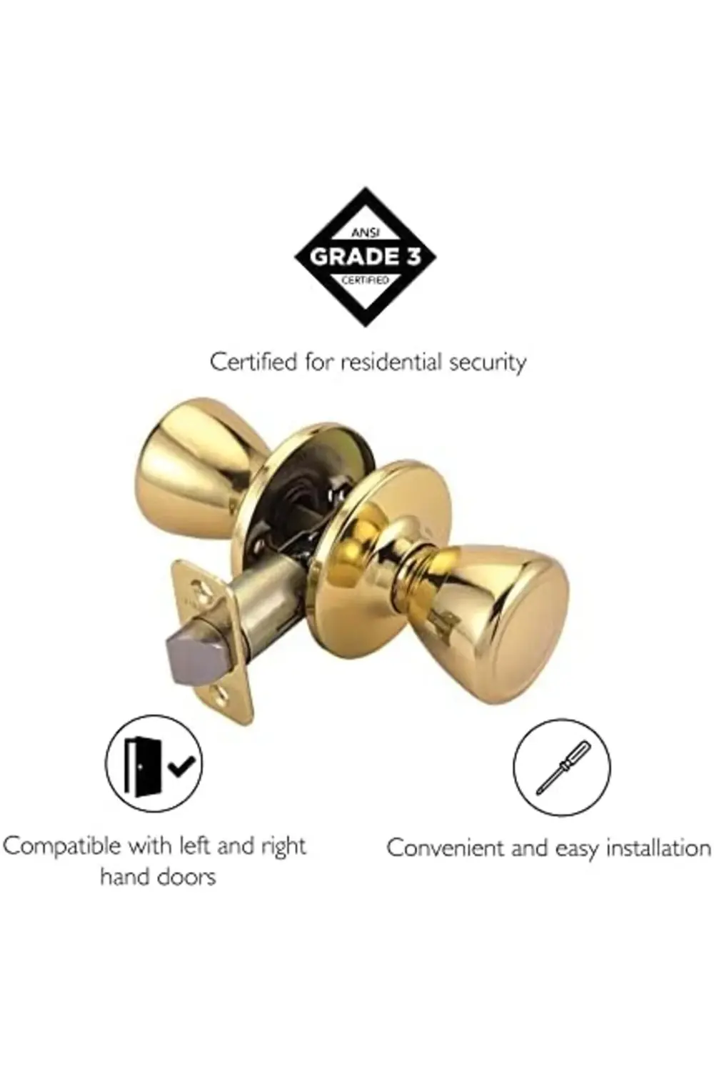 trendyvision 782730 Lale Geçit Salonu ve Dolap Kapı Tokmağı Cilal