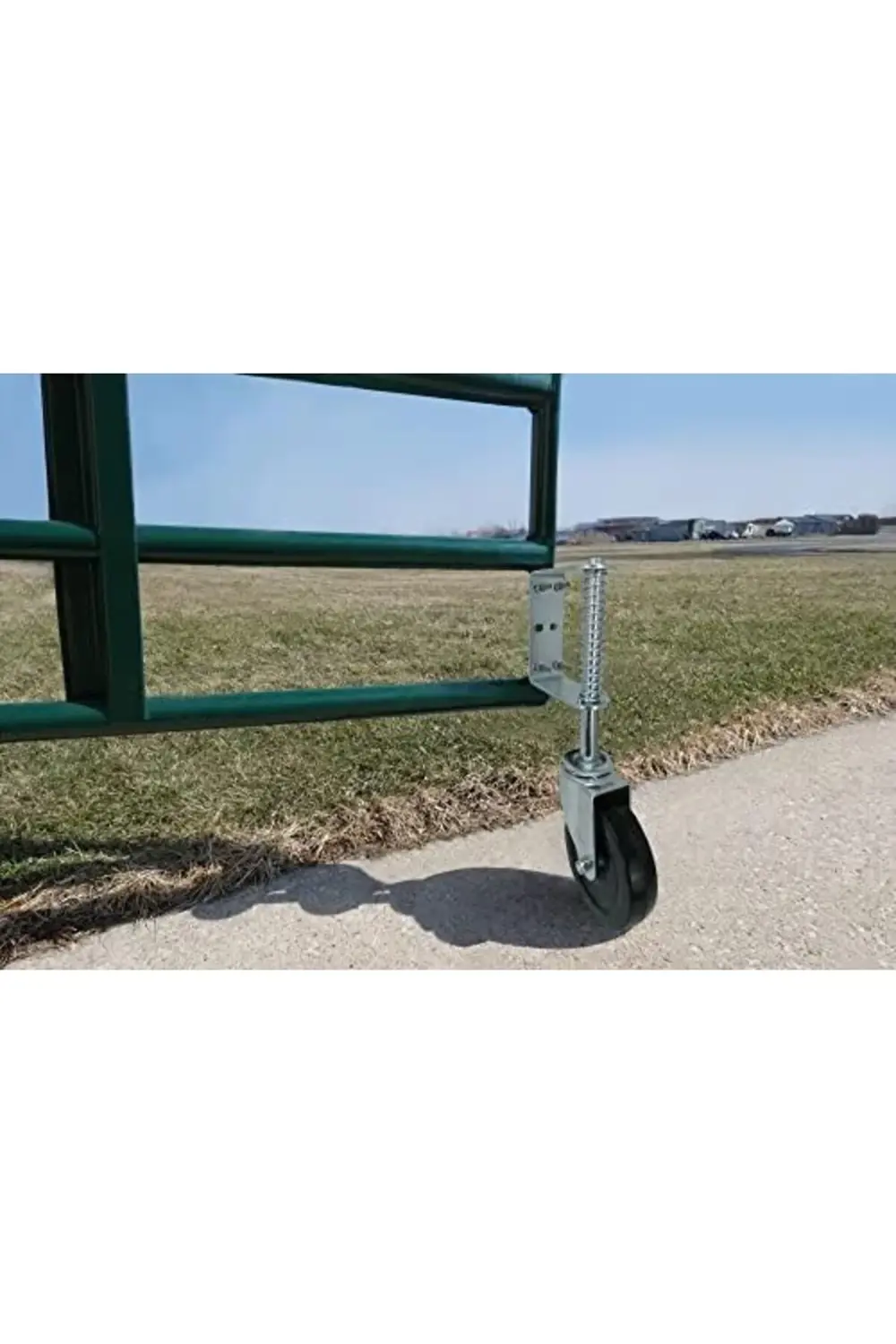 trendyvision 8735 Sert Kauçuk Yaylı Kapı Tekerleği Evrensel Monta