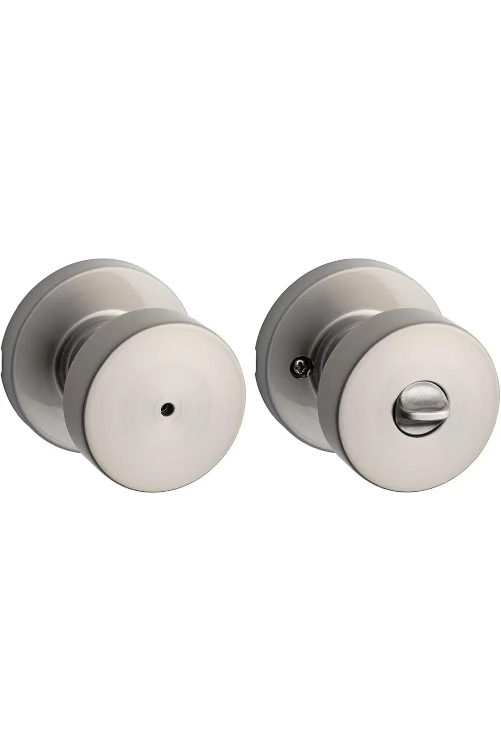 trendyvision 97300-933 Pismo Kapı Topuzu, Yuvarlak, Nikel buyflic