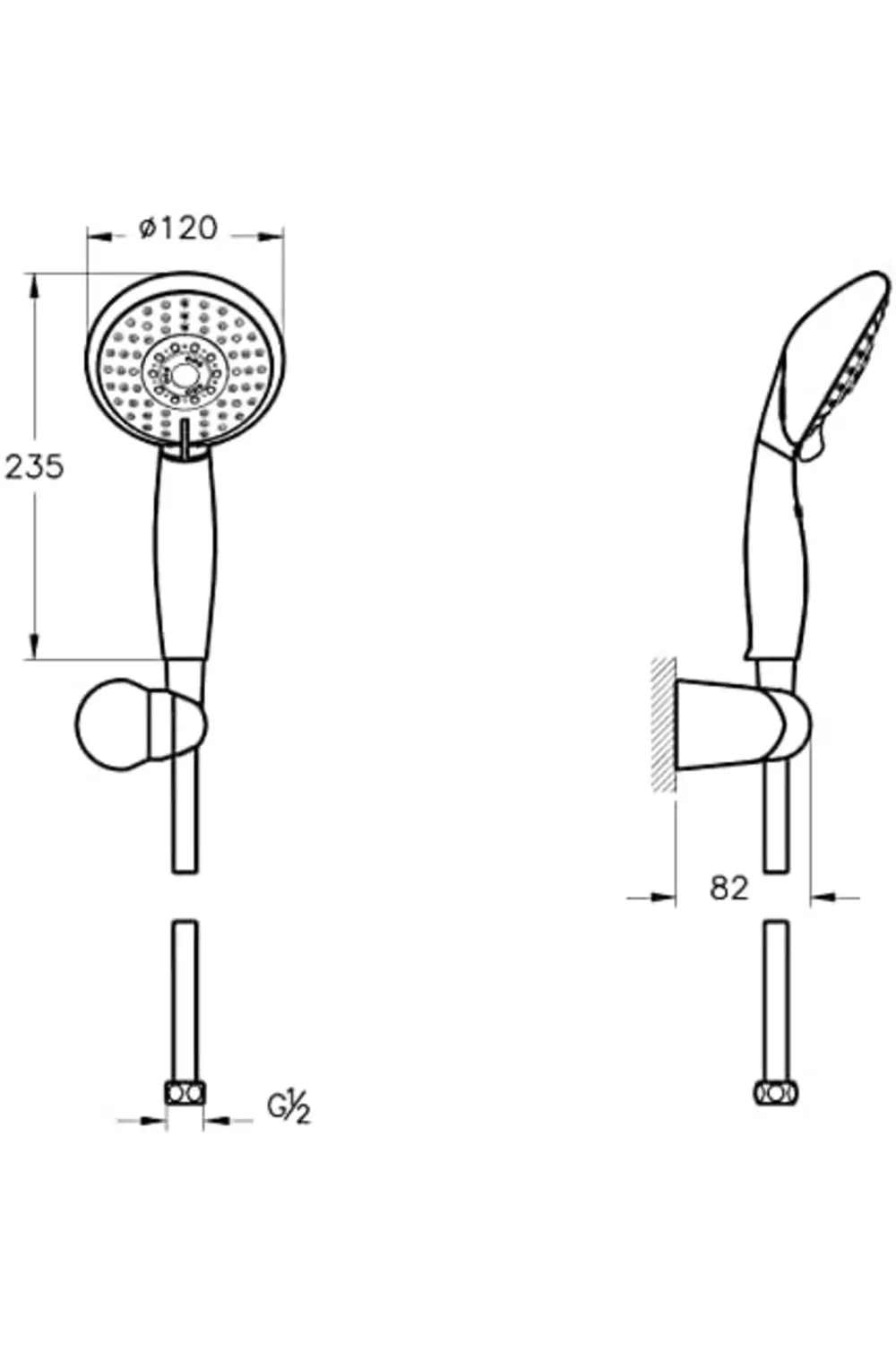 trendyvision A45681 5F El Duşu Takımı, Krom buyflicker 395519