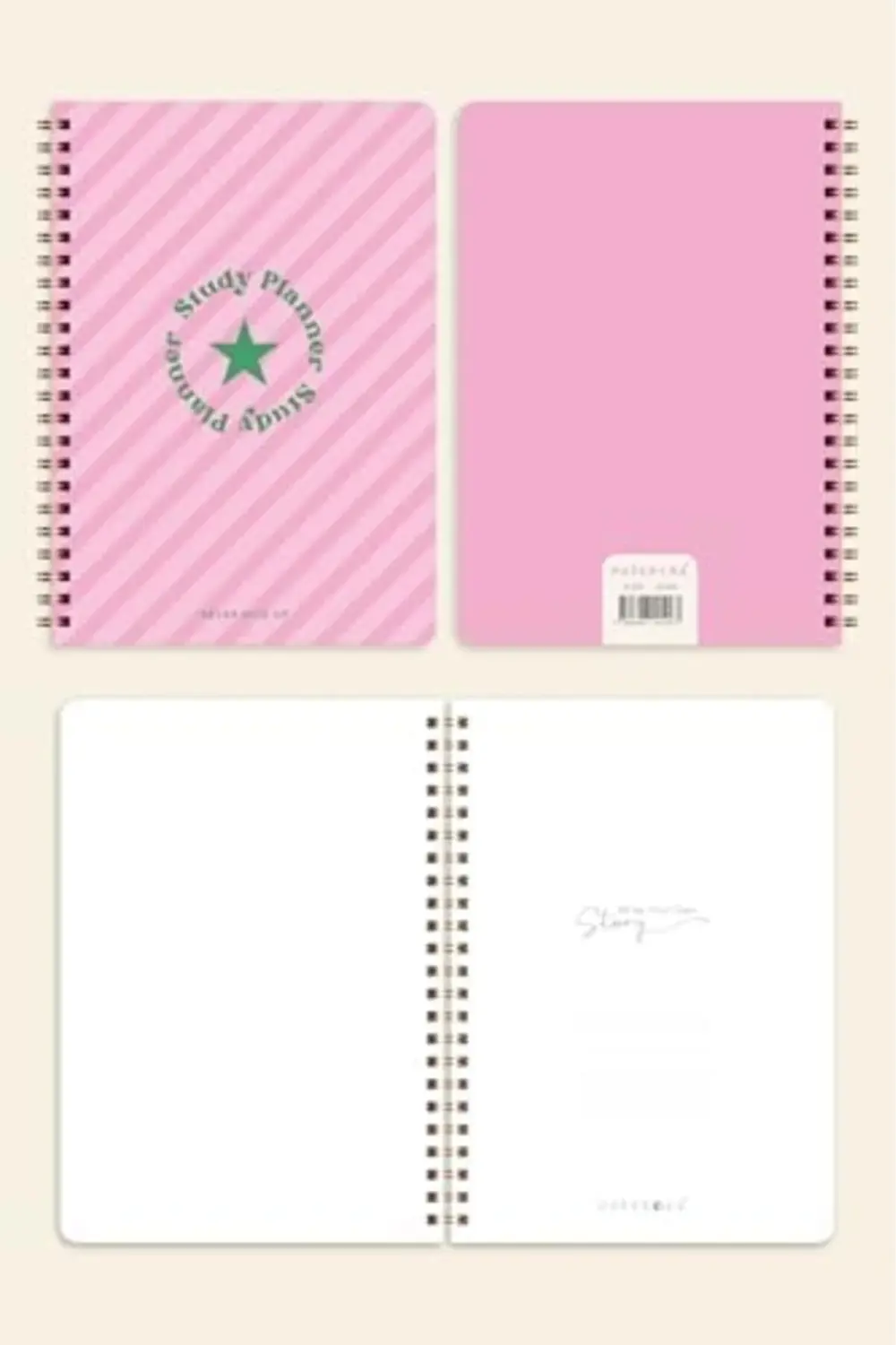 trendyvision A5 Spiralli Ders Çalışma Planlayıcısı - - Sınava Haz