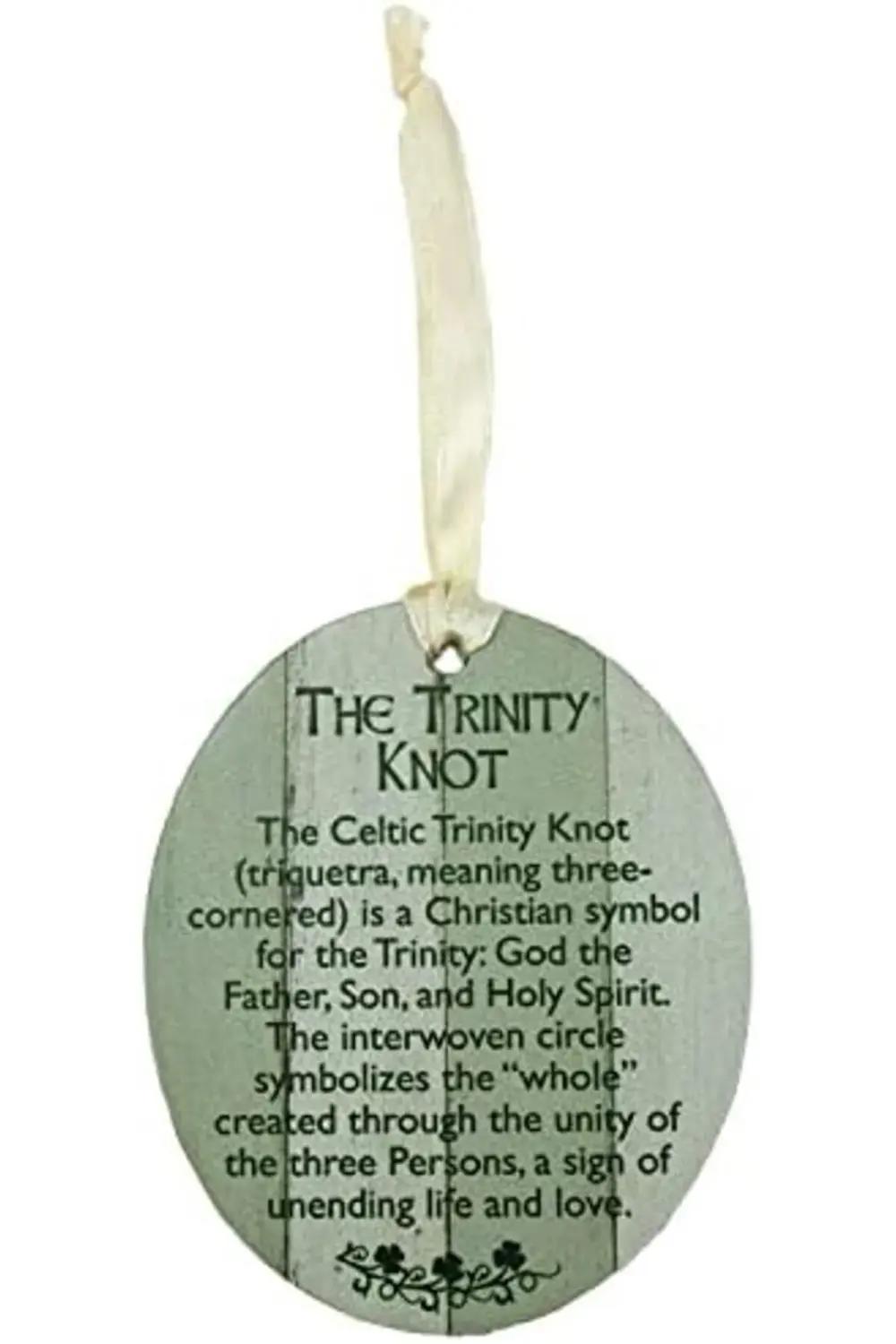 trendyvision Abbey & CA Hediye Trinity Düğüm MDF Süsleme Krem Kur