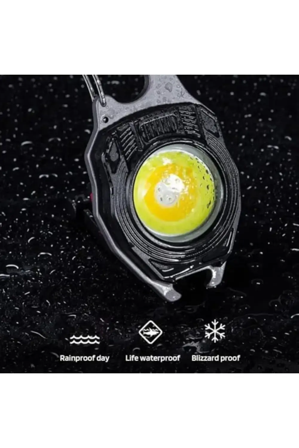 trendyvision Acil Durum Mini El Feneri Anahtarlık Düdük Emniyet K