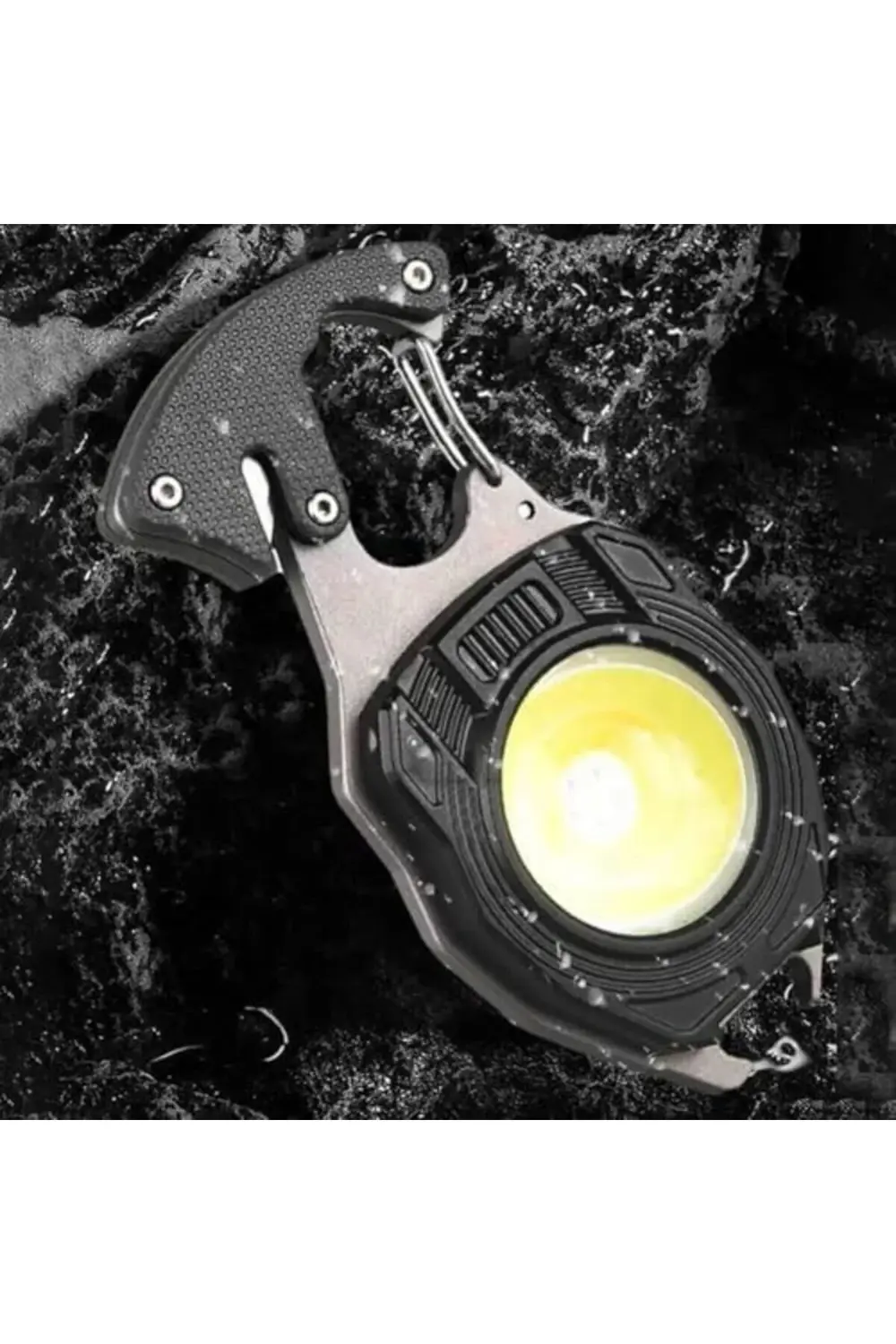 trendyvision Acil Durum Mini El Feneri Anahtarlık Düdük Emniyet K