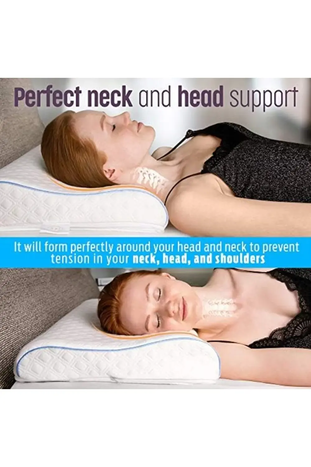 trendyvision Aeris Visco Kontur Boyun Yastığı - Çıkartılabilir Vi