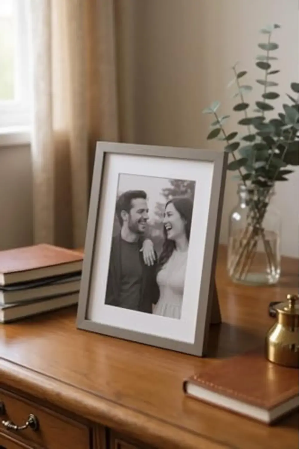 trendyvision Ahşap Resim Çerçevesi 4'lü Set Halinde 20 x 25 cm bo