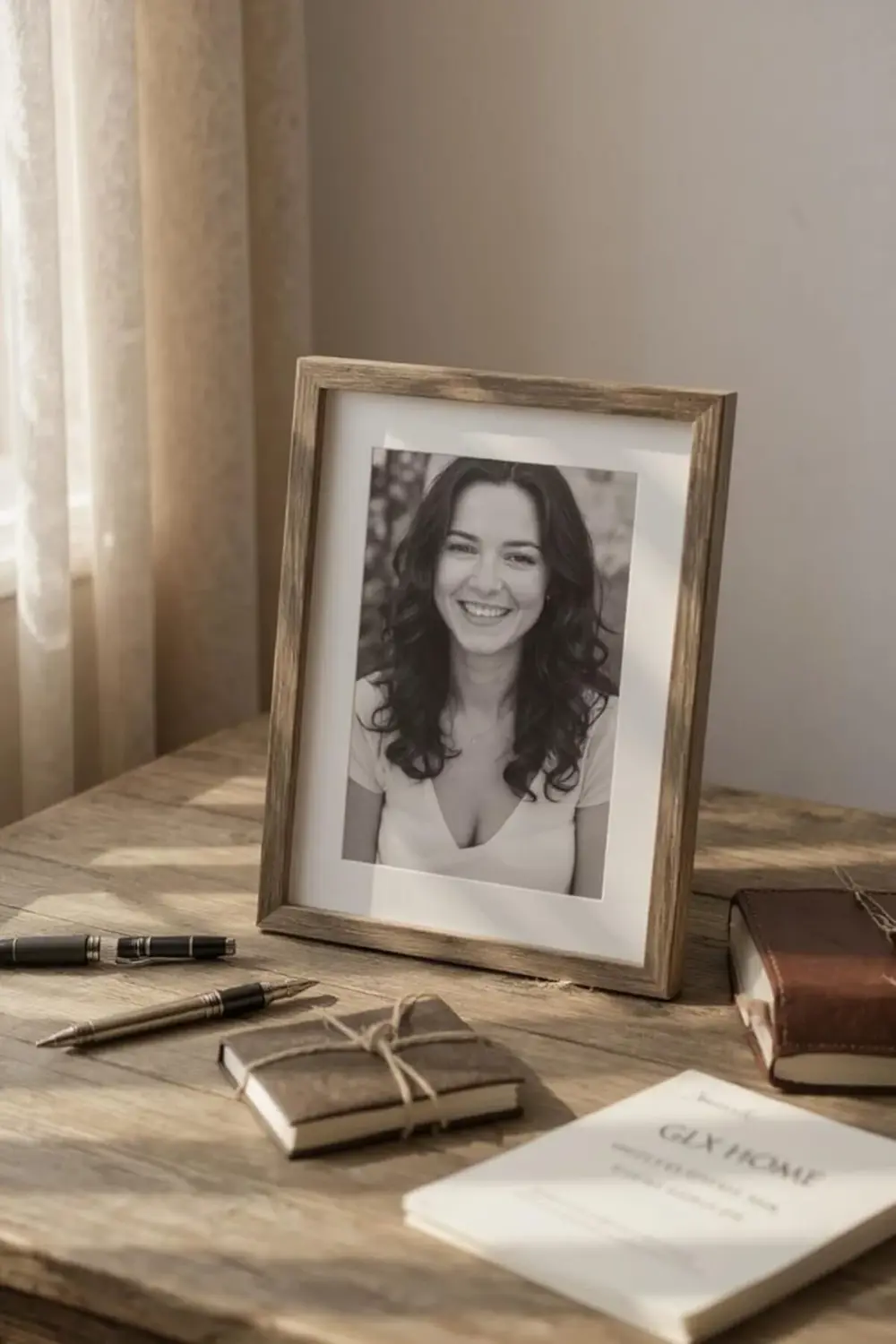 trendyvision Ahşap Resim Çerçevesi 4'lü Set Halinde 20 x 25 cm bo