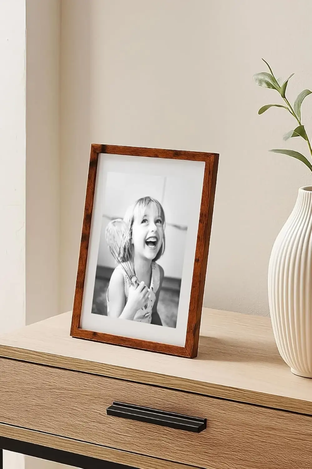 trendyvision Ahşap Resim Çerçevesi 4'lü Set Halinde 21 x 29 cm (A