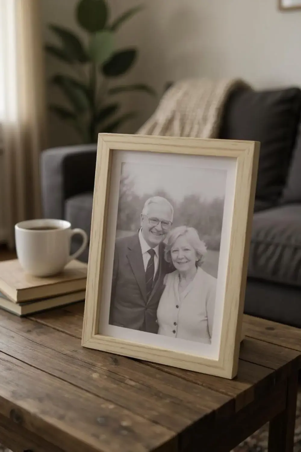 trendyvision Ahşap Resim Çerçevesi 4'lü Set Halinde 13 x 18 cm bo