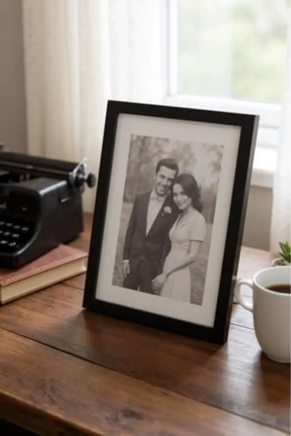 trendyvision Ahşap Resim Çerçevesi 4'lü Set Halinde 15 x 20 cm bo