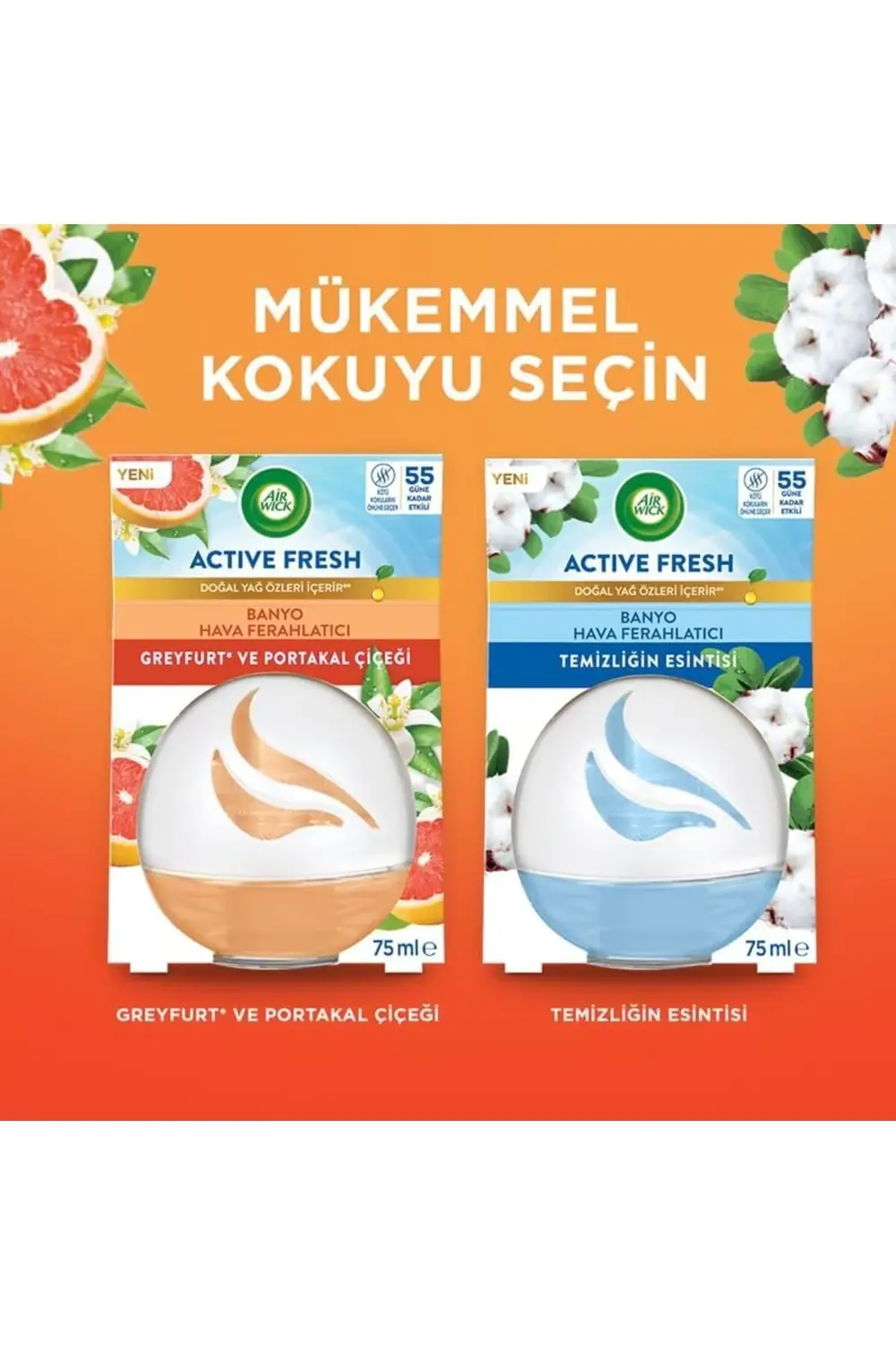 trendyvision Airwick Decosphere Hava Tazeleyeci Greyfurt ve Porta