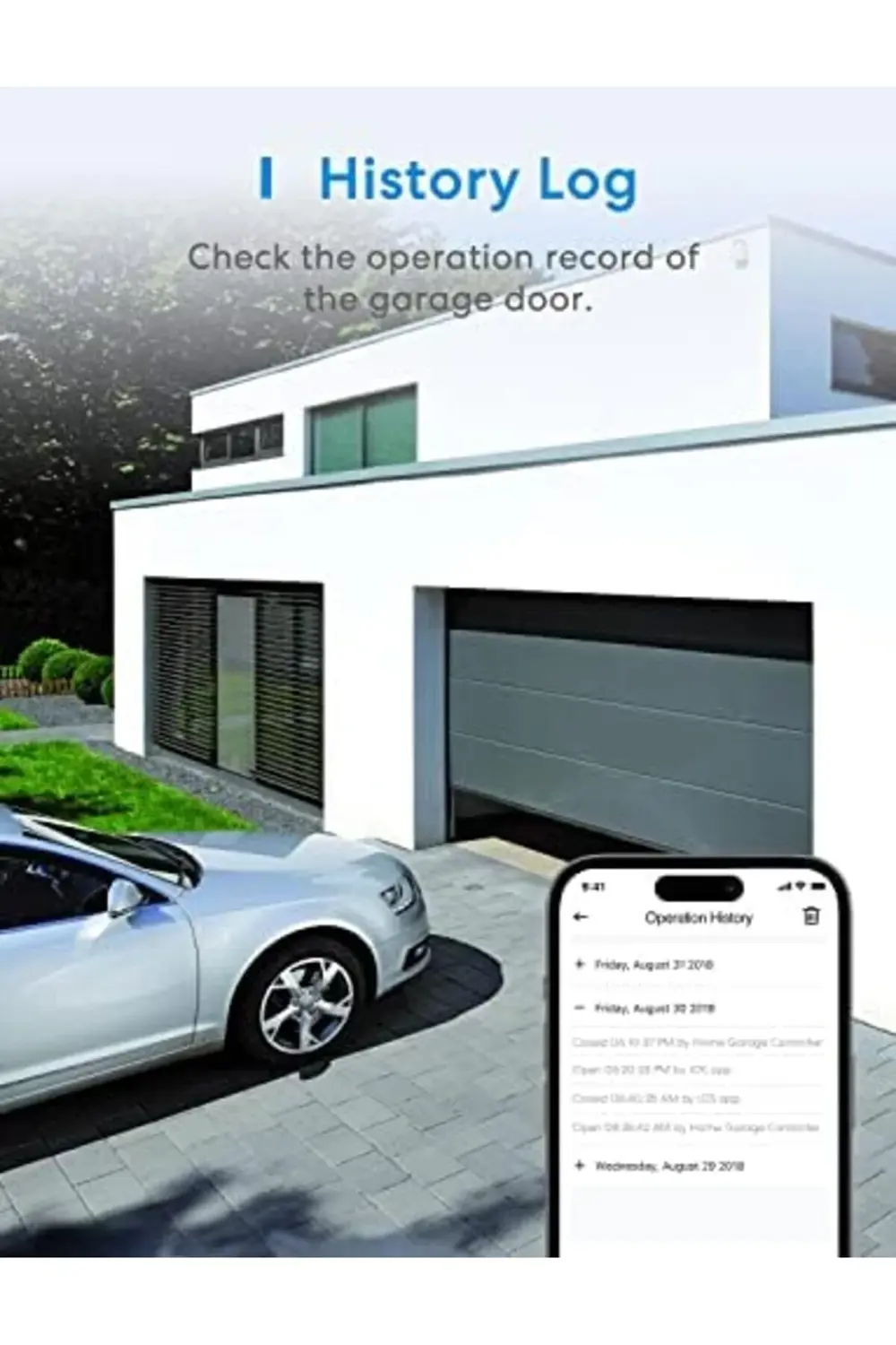 trendyvision Akıllı garaj kapısı açacağı HomeKit ile çalışır, har